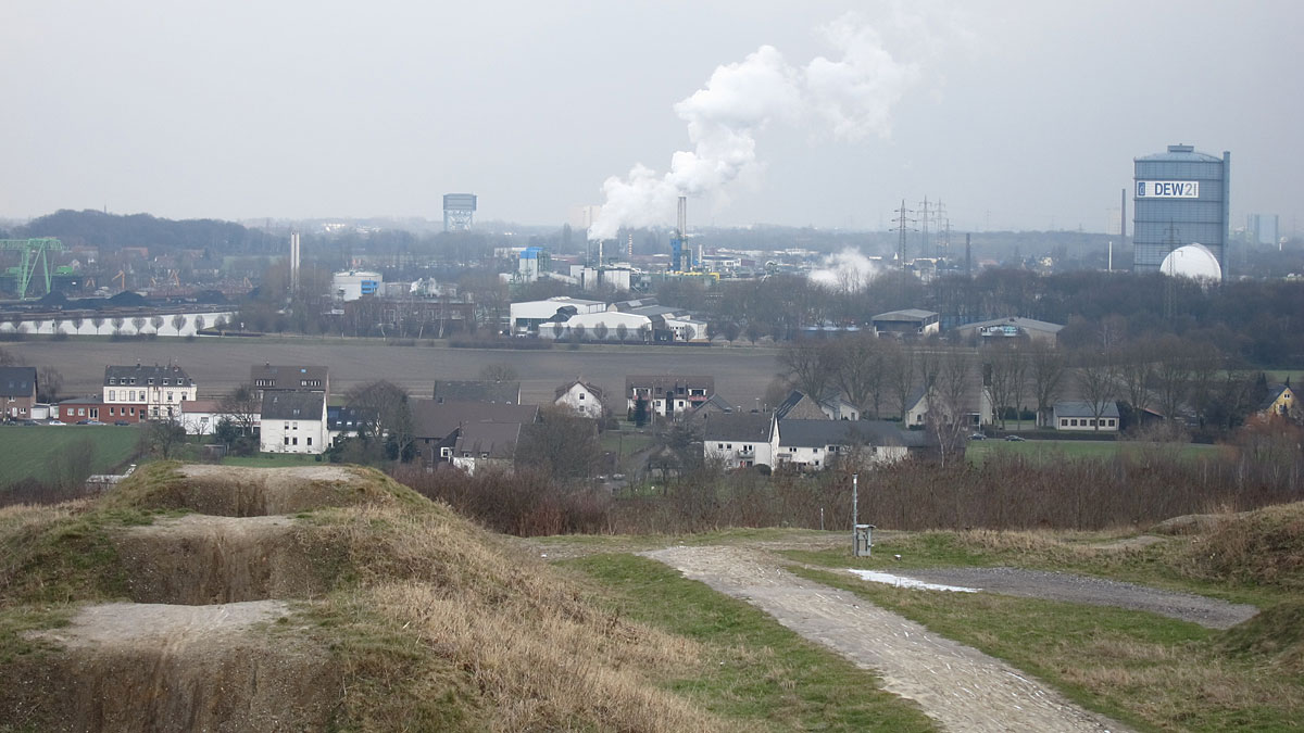 Der Deusenberg in DO-Deusen von oben: KAP-Aufnahme