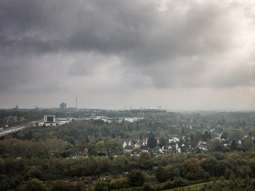 Dortmund im Regen