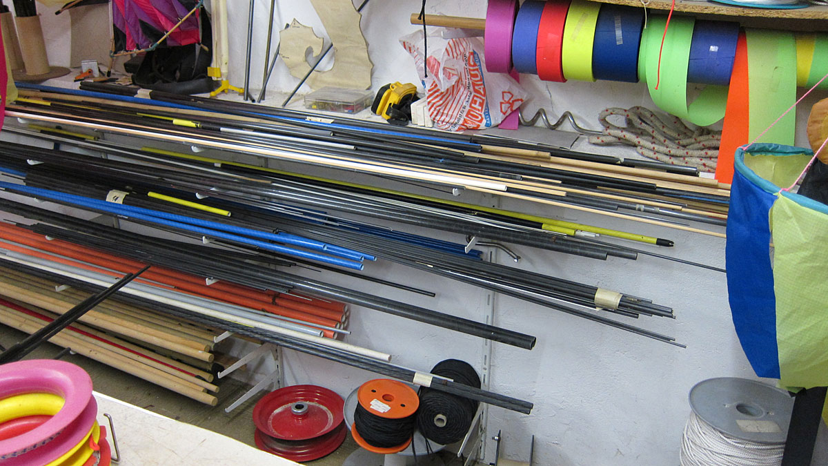 Bei Hempels im Keller: Drachenzubehör