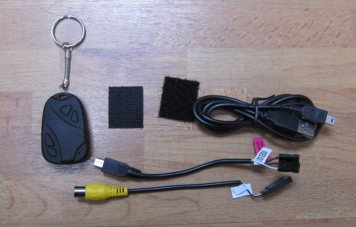 HD808-Keychain Small Mini Spy Camera