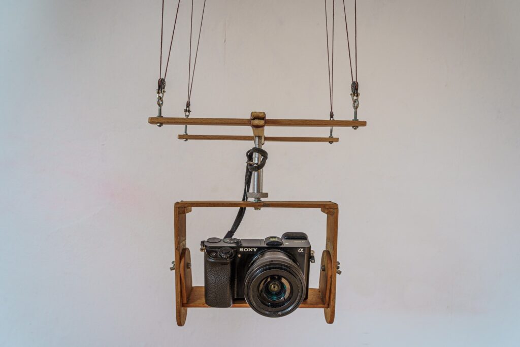 A6000-Rig an einem Rendsburg-Picavet mit Miniatur-Blöcken