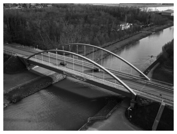 Die Brücke über den Dortmund Ems Kanal