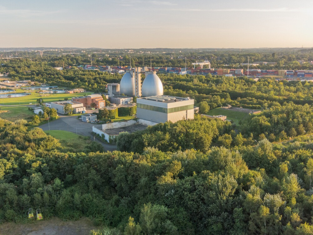 Kläranlage der Emscher in Deusen