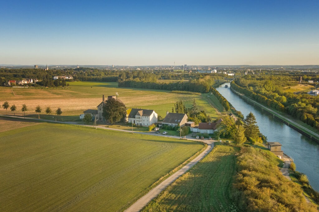 Dortmund-Ems-Kanal: Blick nach Süden